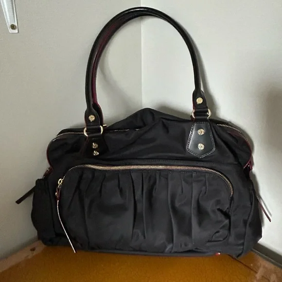 MZ Wallace Kate Carry All Shoulder Bag Office Travel Diaper NEW w/ strap & pouch - Picture 2 of 11